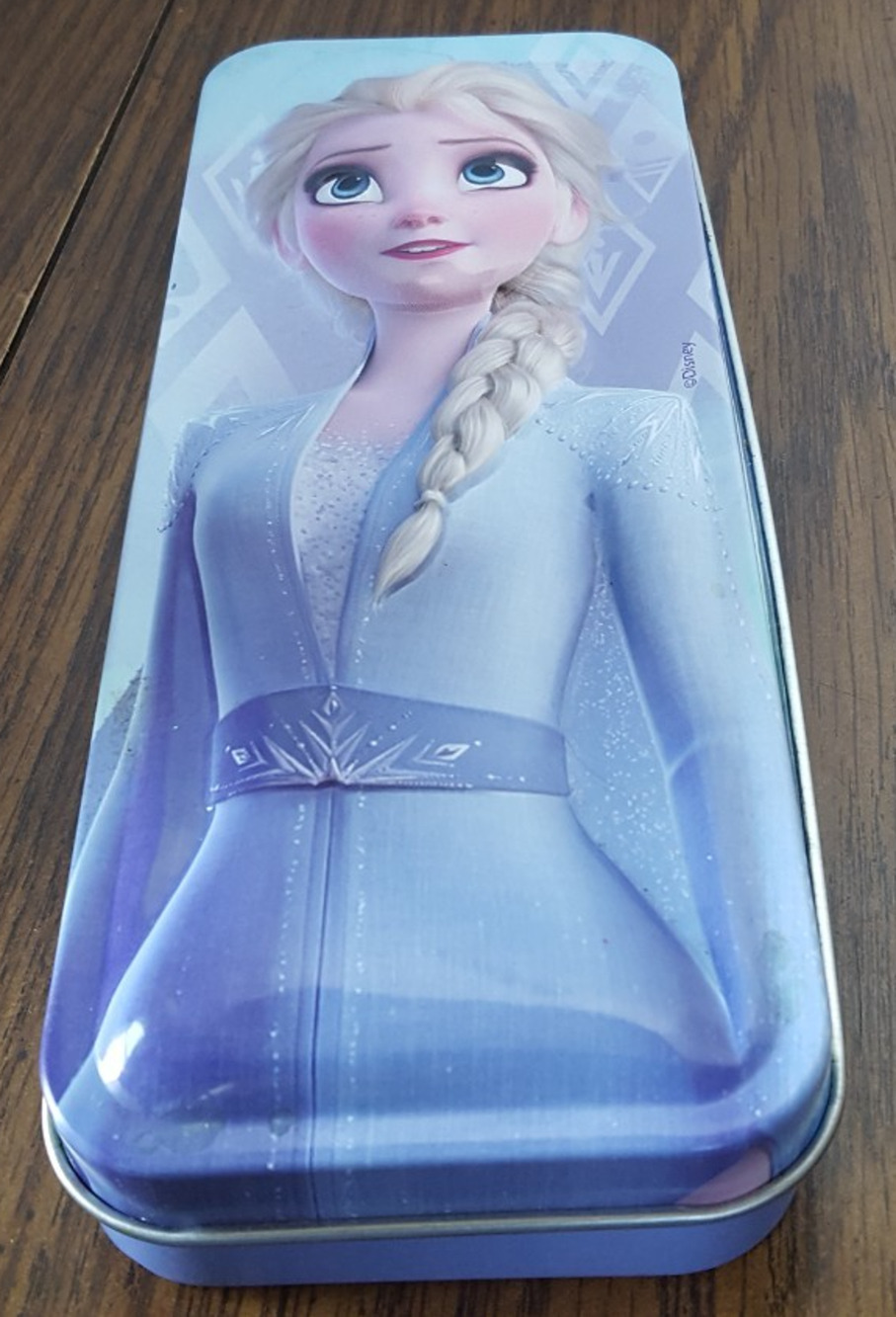 Disney Frozen Elsa Metal Pencil Case